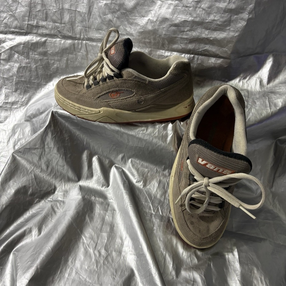 Vans Influence K-26 Vintage 1999 Skate Shoes Tan Suede Men 7.5 Y2K Chunky Skater